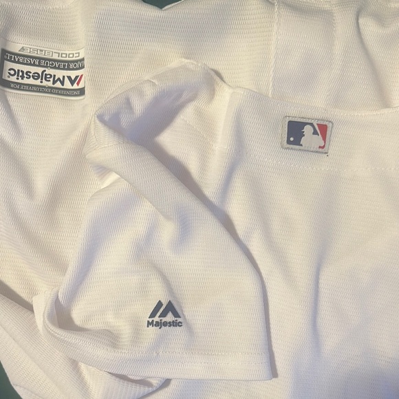 White Dodgers Baseball Jersey - Picture 7 of 8